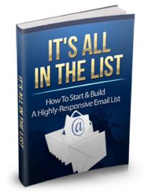 It's All In The List