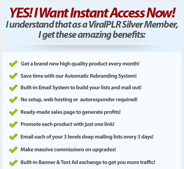 Yes! I Want Instant Access Now!